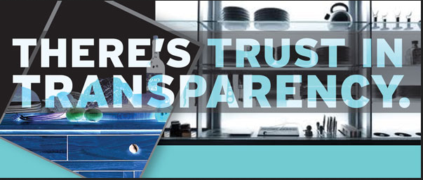 Trust is the instrumental part of Transparency in business.