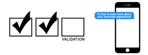 franchise validation calls